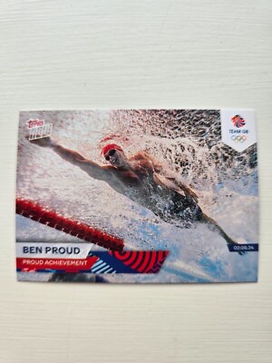 Topps Now Team GB Paris Olympics 2024 - Choose Your Own Base Card #1 - #29