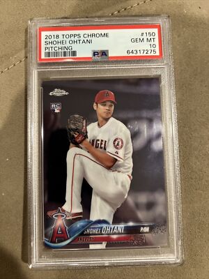 2018 topps chrome 大谷翔平ルーキーカードpsa10 PSA10】大谷翔平2018ルーキー Topps chromeカード NO1 Yahoo