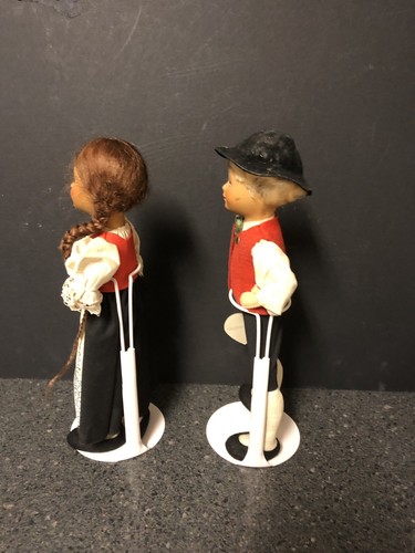 Vintage Baitz Brother/Sister Dolls, Lichtenstein