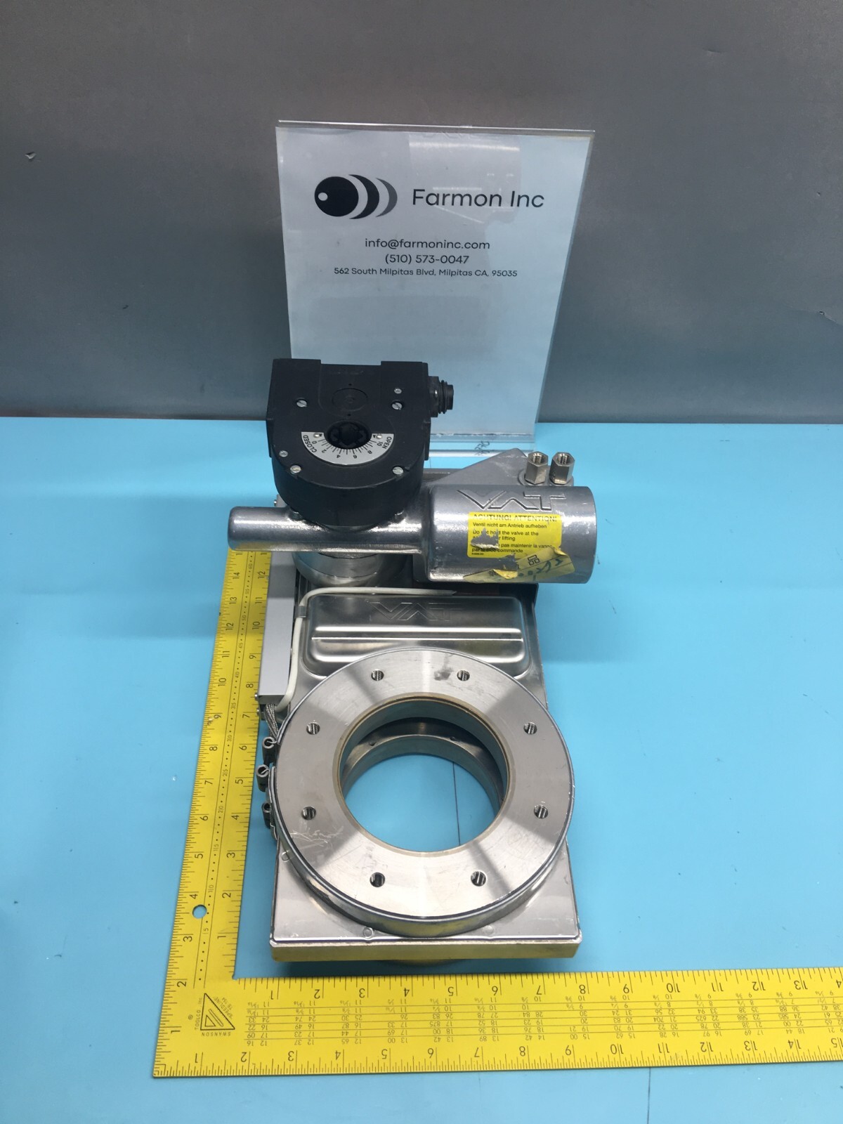 VAT F14-105102/26 14040-PE24ABJ1 THROTTLING GATE VALVE BODY, 125563
