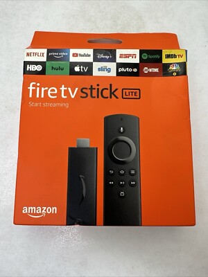 Amazon Fire Stick Lite With Latest Alexa Tv Remote Lite Hd Streaming Device New*