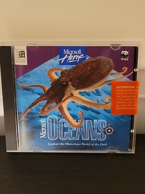 Rare Microsoft Home Oceans Exploration Series PC CD-ROM -  Pre-owned 