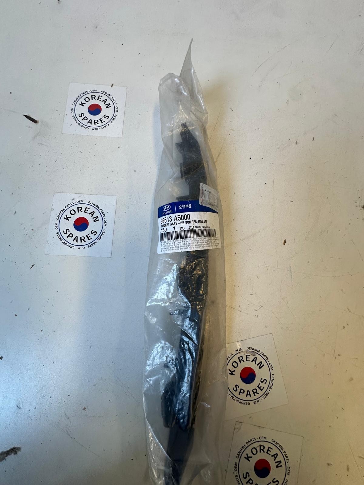 BRACKET-FR BUMPER SIDE LH i30 2012 -86613a5000 - thumbnail 2