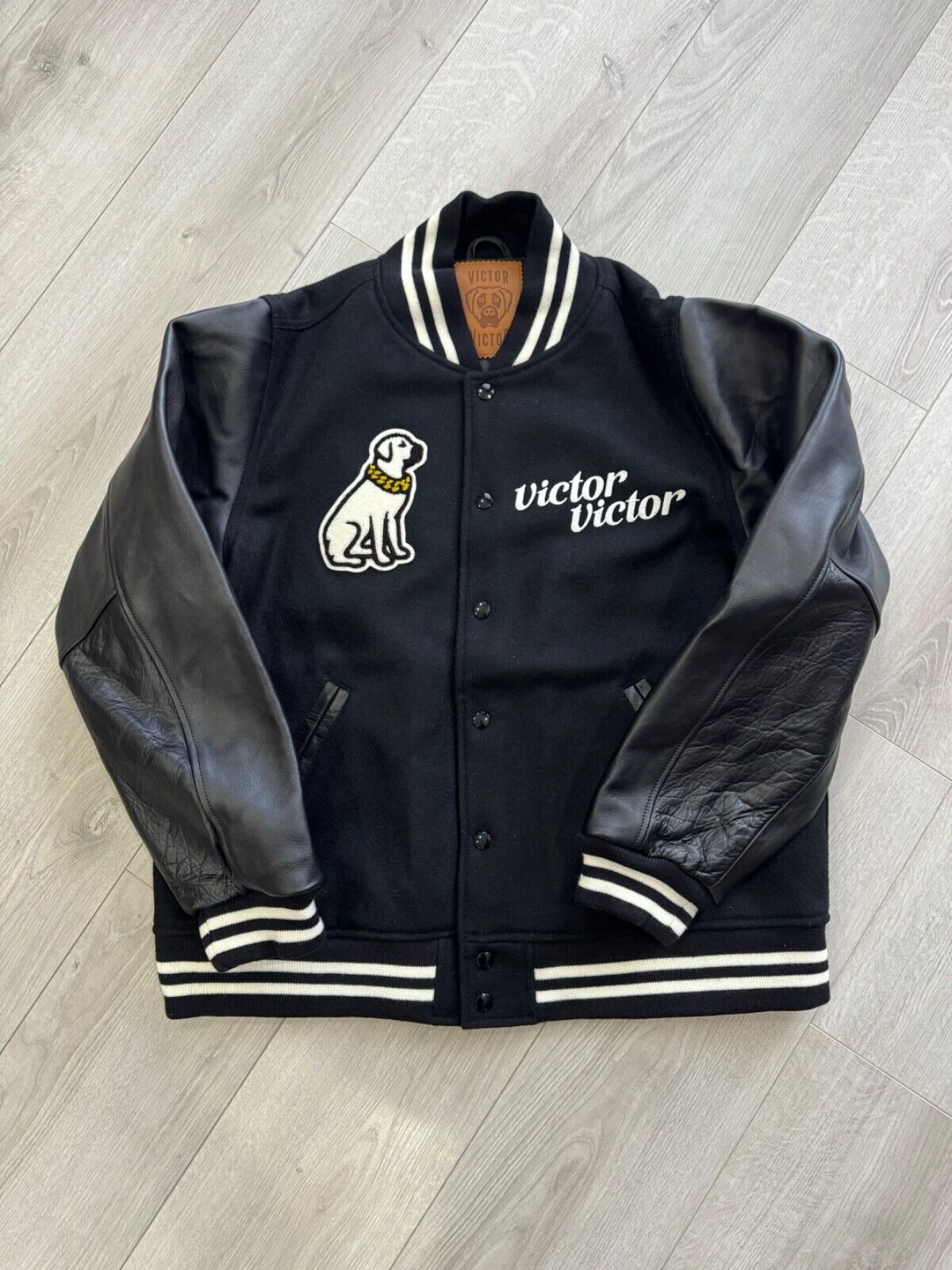 VICTOR VICTOR VARSITY JACKET LARGE | eBay VICTOR VICTOR VARSITY JACKET LARGE | eBay