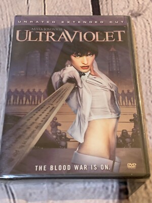 Ultraviolet Unrated Extended Cut Starring Milla Jovovich (DVD, 2006) NEW &SEALED