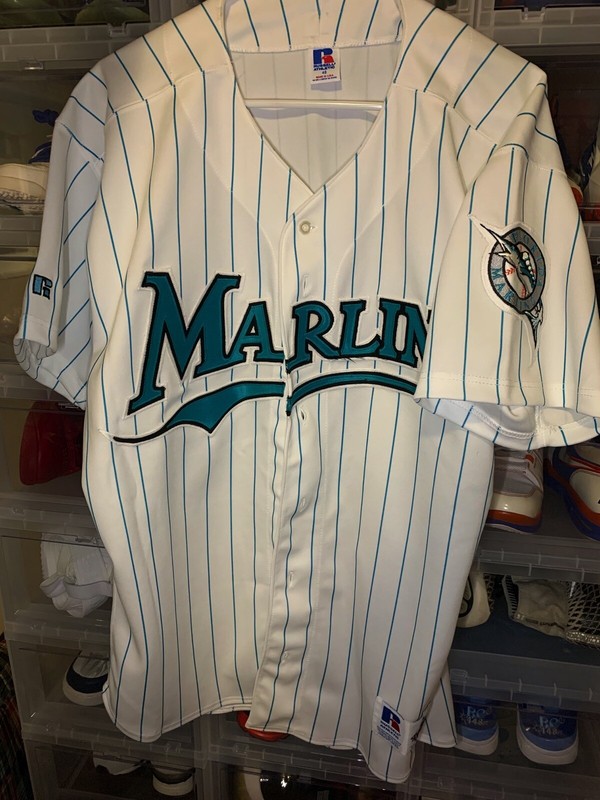 vintage marlins jersey