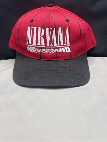 Vintage 90s Nissun Nirvana Nevermind Snapback Hat NEW Music
