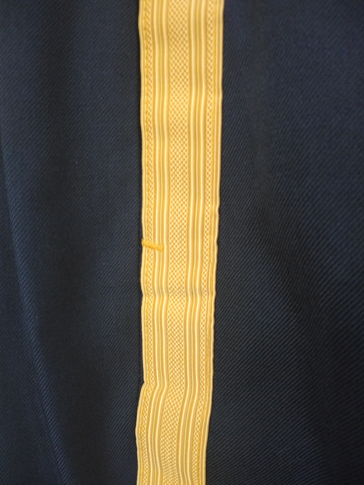 NEW US ARMY Dress Blue Uniform Pants, Trousers, Slacks Gold/Yellow Stripe
