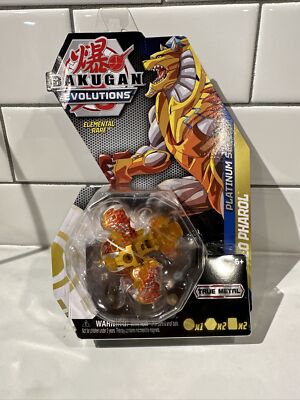 Bakugan Evolutions Neo PHAROL  Diamond Platinum Series  Elemental RARE NEW 2022
