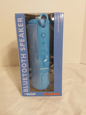 Sylvania Rugged Outdoor Bluetooth Speaker IPX4 Waterproof Blue Built In FM Radio