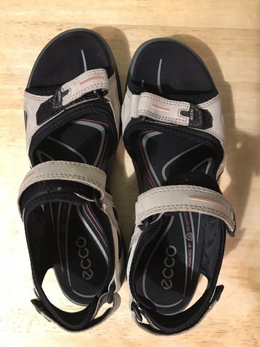 ECCO Yucatan Tan Leather Women's Sport Sandals Size 41 US 9