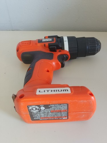 Black+Decker Lithium Cordless Drill with Bonus Drill Bits