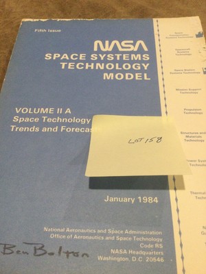 1984 NASA/Space Systems, Technology Model, Volume II A, January 1984