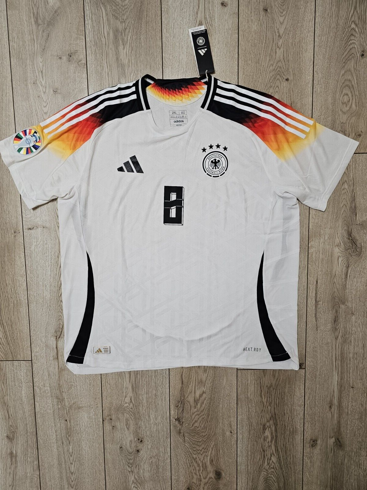 GERMANY 2024 HOME KROOS PLAYER VERSION FOOTBALL SHIRT SOCCER