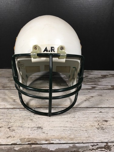 St. Norbert Green Knights Used Helmet 1990’s Football Worn Game