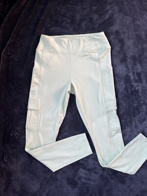 Pink Active by Victoria's Secret Leggings Light Green Medium New With Tags