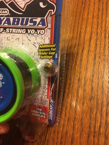 NEW Duncan Hayabusa ( Falcon) Off String Yo Yo  NIB Green Blue