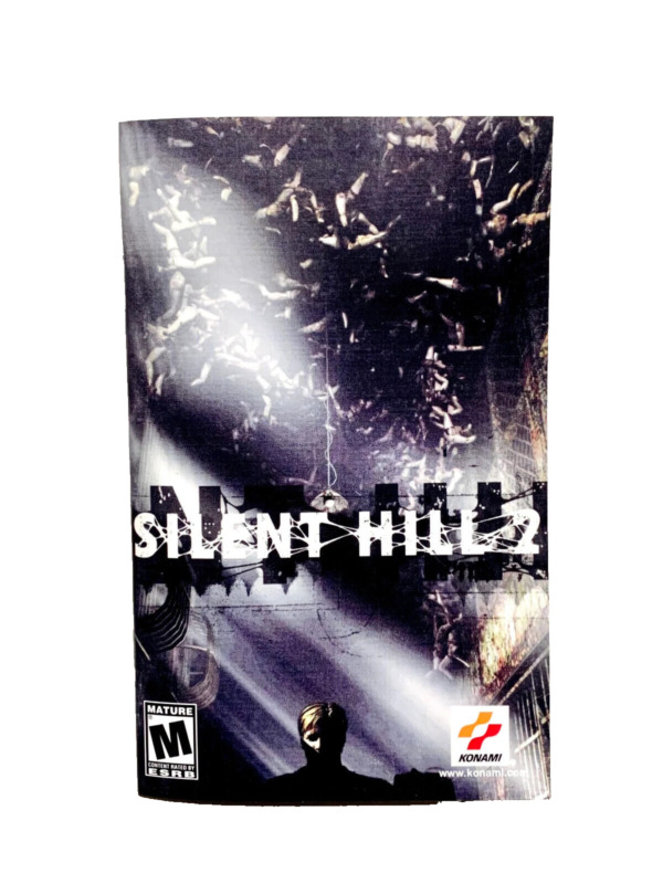 Silent Hill 2 - Replacement Repro Manual - Ps2 Play Station - Instruction Book