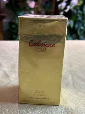 Cabotine Gold 3.4 oz/100ml EDT Spray Parums Gres For Women -Factory Sealed-