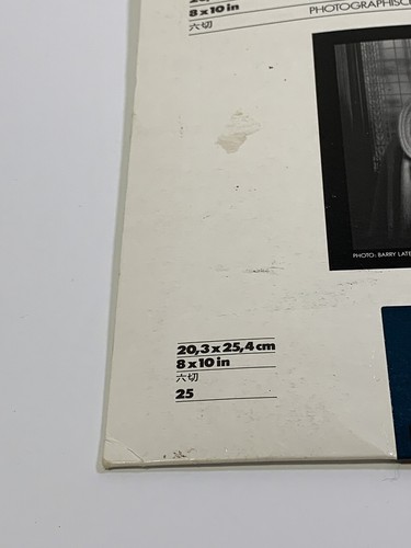 Ilford Multigrade IV RC Deluxe Satin Photographic Paper Resin Coated 13 Count!