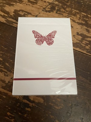 Butterfly Playing Cards Edition V1 by Ondrej Psenicka (RED) Magic Cartamundi