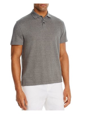 Дизайнерская брендовая мужская повседневная рубашка классического покроя с зеленым рисунком и коротким рукавом S