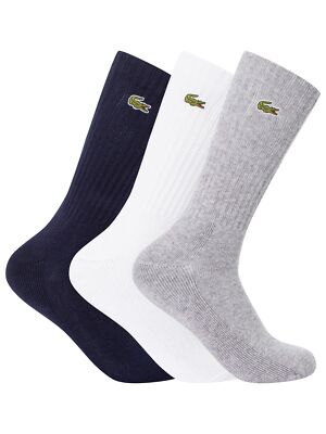 

Набор из 3 пар спортивных носков Lacoste, разноцветный, Multicoloured