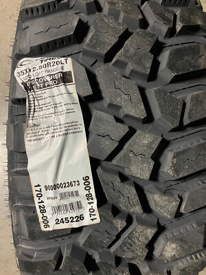 4 New LT 35 12.50 20 LRE 10 Ply Cooper Discoverer STT Pro Mud Tires
