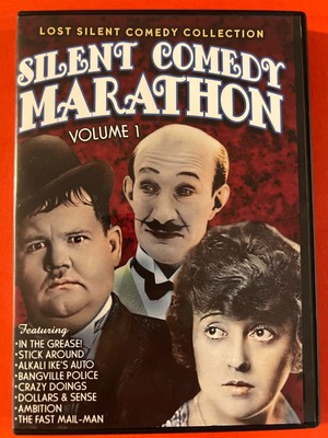 Silent Comedy Marathon, Volume 1 (Like New DVD Disc Set) + With Free Shipping