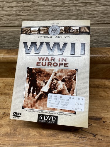 WWII (DVD, 6-Disc Set) War in Europe 781735601549| eBay