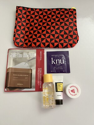 Mixed Lot Of Skincare 5 Samples With Ipsy Bag  KBeauty Cosrx Egyptian Magic