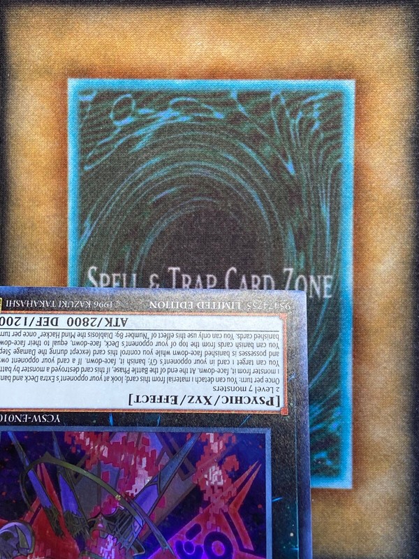 Yugioh Number 89: Diablosis the Mind Hacker YCSW-EN010 Super