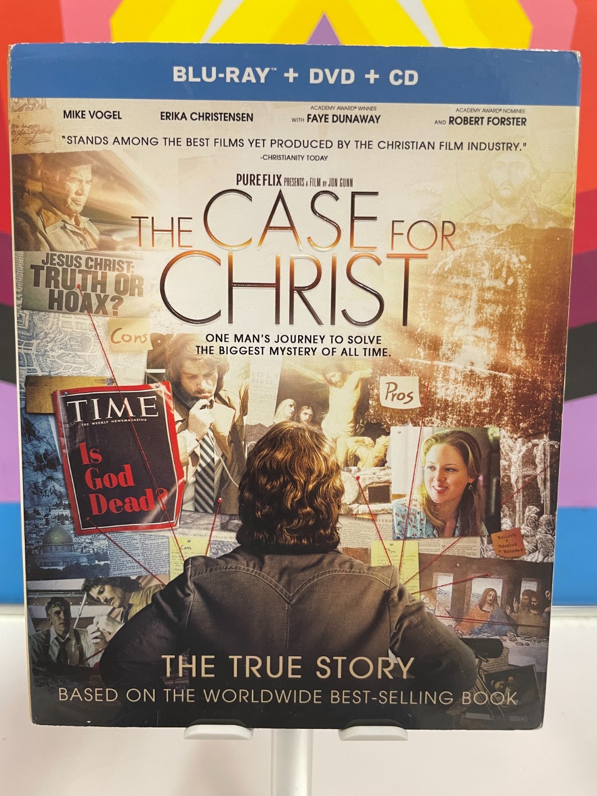 The Case for Christ [Blu-ray + DVD + CD] NEW w/slipcover