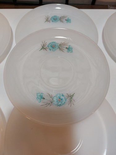 【misen2014さま】antique ✵ * アイスブルーリボンと鈴 羊さん Yamada Originals Schmid Porcelain 1994 Clown Ribbons Blocks