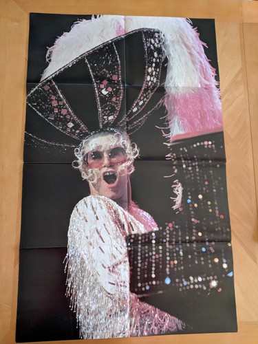 1975 ROCK SUPERSTARS Poster Magazine No.1 ELTON JOHN + 36