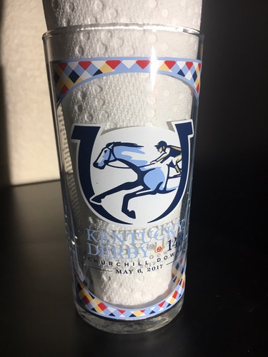 Brand NEW Official 2017 Kentucky Derby Glass
