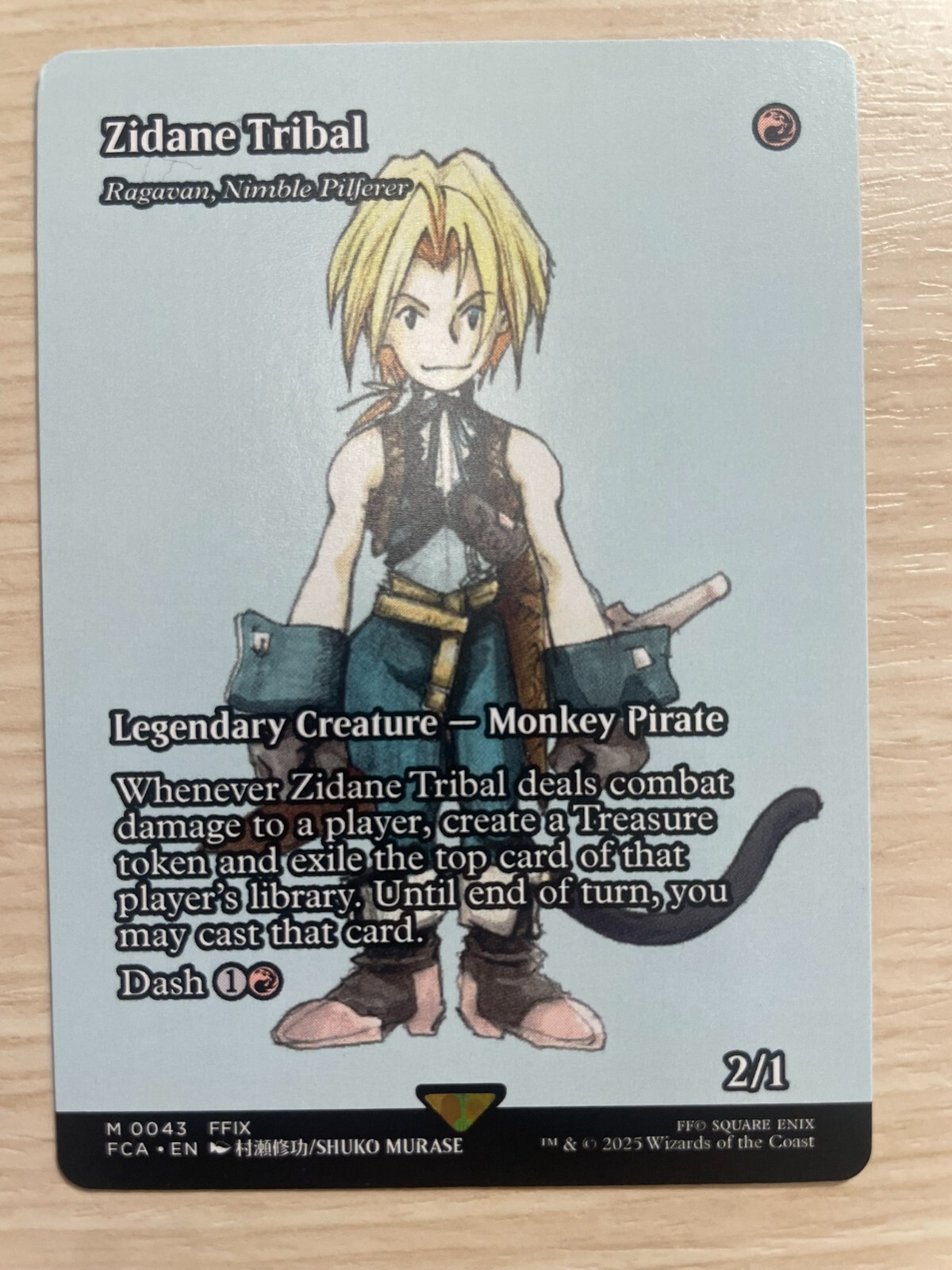 MTG☆FF☆ジタン・トライバル☆Foil Zidane Tribal (Borderless Non-foil) MTG Final Fantasy | eBay