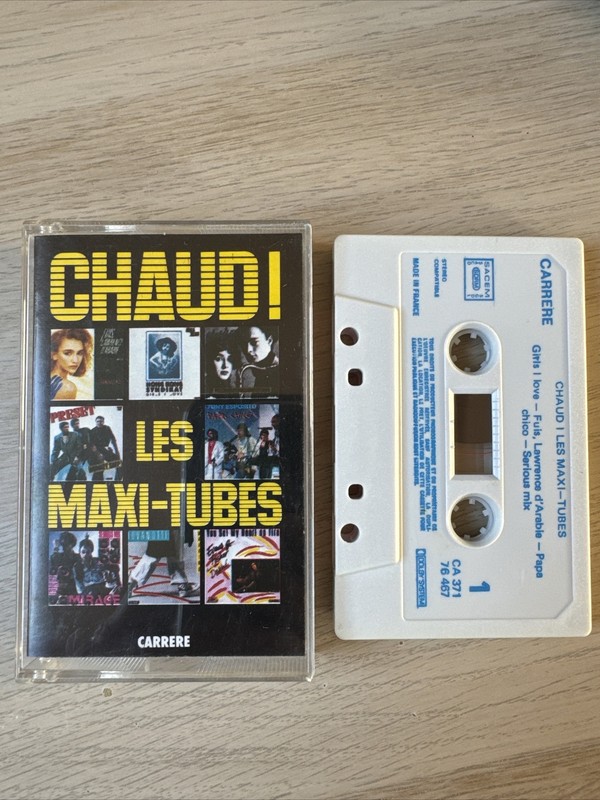 Cassette Audio K7 Tape Musique Chaudi Les Maxi-Tubes Music