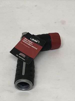 ORBIT Pro Series Thumb Control Adjustable Cannon Style Water Hose Nozzle