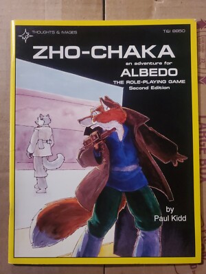 Albedo RPG Zho-Chaka Supplement, Rare Thoughts and Images 8850 2nd Edition 