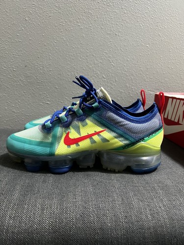 nike air vapormax 2019 racer blue hyper jade volt glow