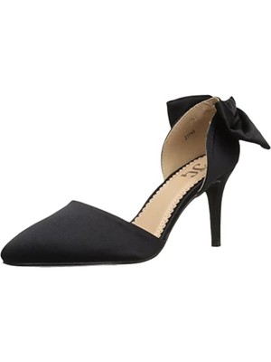 КОЛЛЕКЦИЯ JOURNEE Женские черные туфли без шнуровки Dorsay Tanzi Stiletto 7,5 м