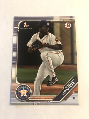 Cristian Javier 2019 Bowman Prospects #BP-32 Astros