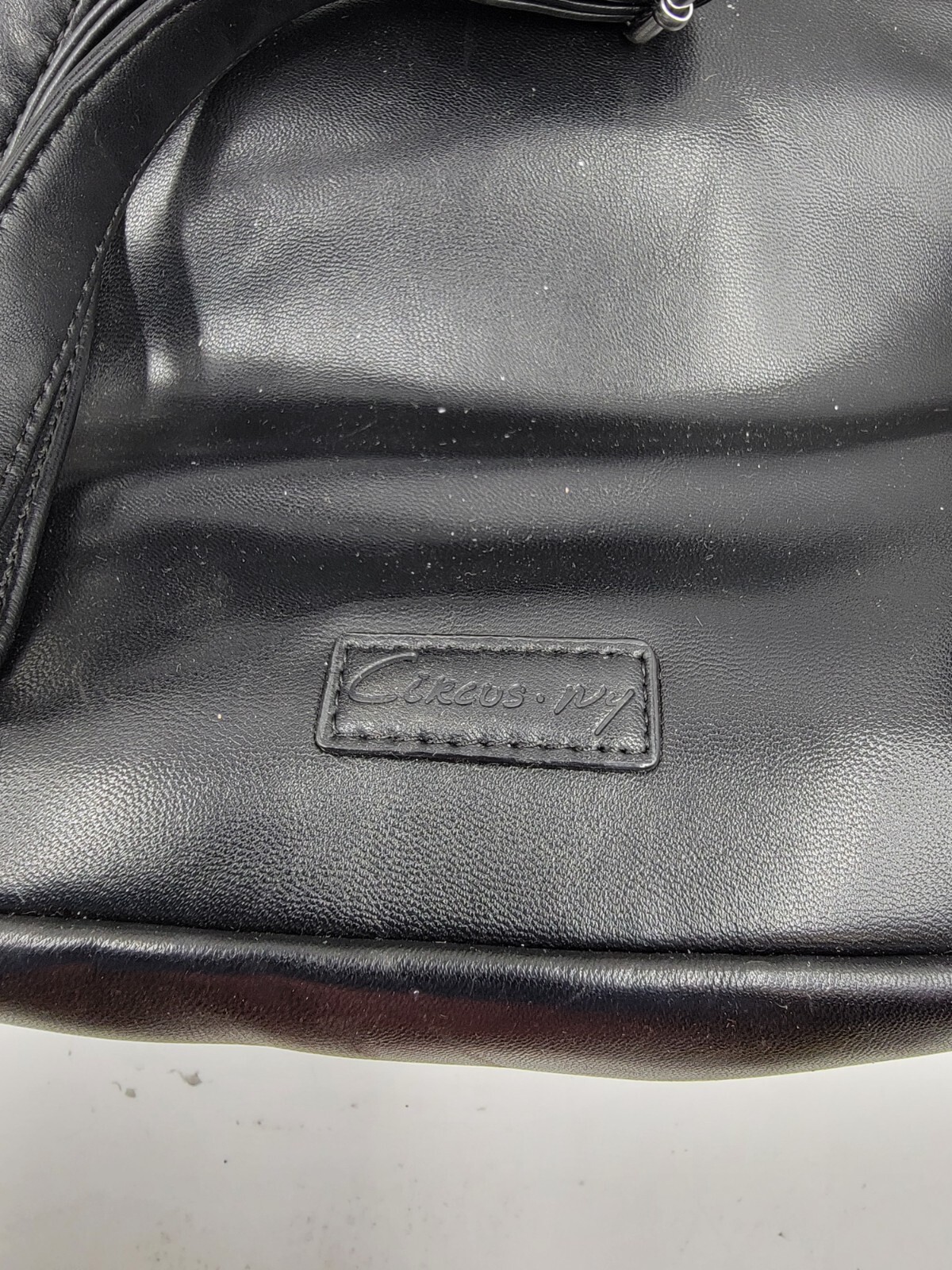 Circus by Sam Edelman Carmen Quilted Faux Leather Backpack Women's Black Solid - Picture 11 of 12