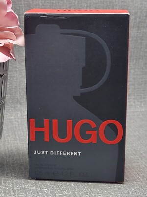 Hugo Just Different by Hugo Boss Eau De Toilette Spray 4.2 oz . NEW IN BOX
