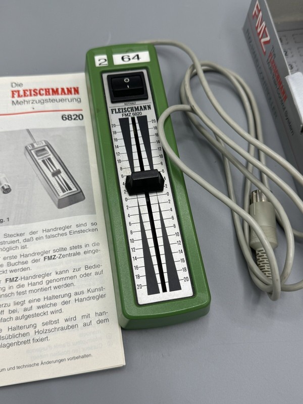 Fleischmann Fmz Handregler Mehrzugsteuerung 6820 Top Aus Eisenbahn AuflÃ¶Sung