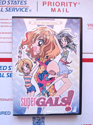 Super Gals! Rule #3 - Ran Loves Shibuya! (DVD, 2003) English Dub & Subs! Rental
