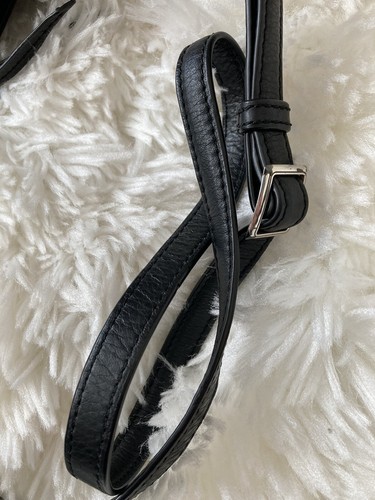 BRIGHTON ANYA BLACK/ PUTTY SCANDINAVIAN EMBROIDERED CROSSBODY BAG HANDBAG
