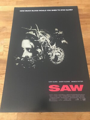 Movie Poster Saw  43cm x 64cm