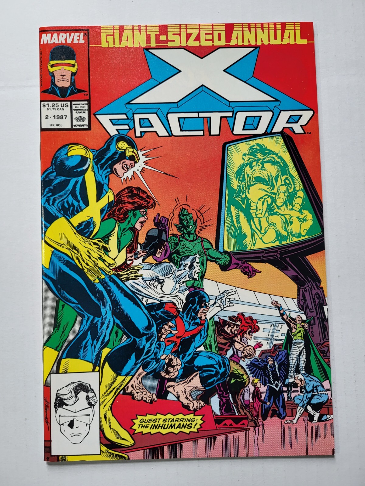 【洋書】X-Factor Giant-Sized Annual 1987 リーフ X-Factor (1987) Vol 1 # 2 Giant-Sized Annual | eBay